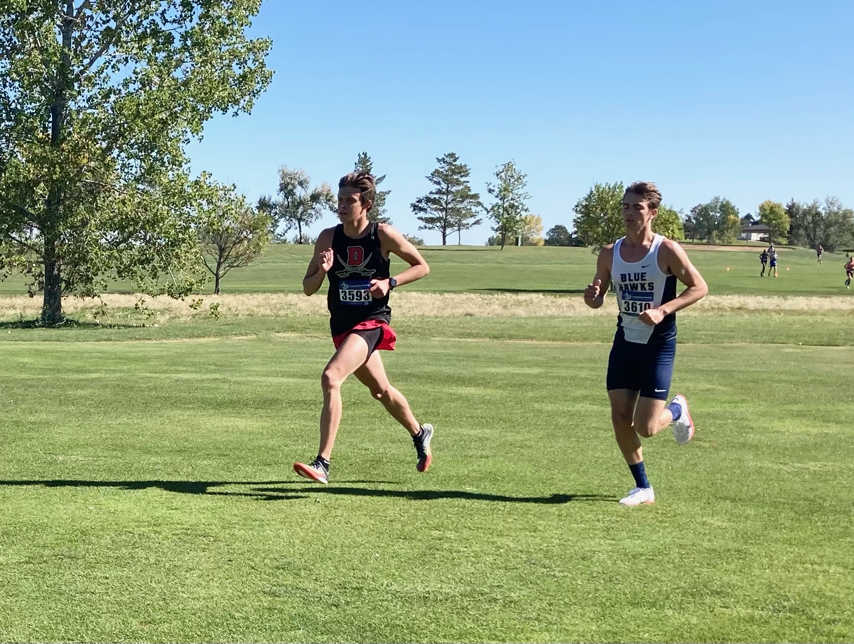 Dawson XC Qualifies 2 for Nationals at First Meet of the Season